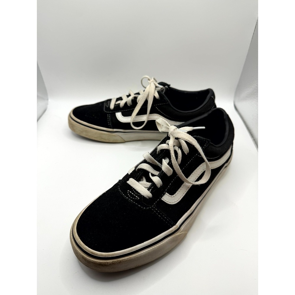 Vans Old Skool 751505 Youth 6 Sneakers Core Black White Skateboarding Shoes